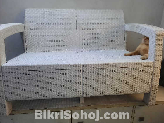 Plastic sofa
